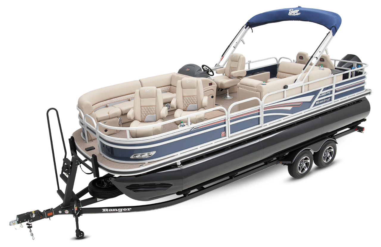 223FC Fish & Cruise Pontoon - Ranger Reata Series