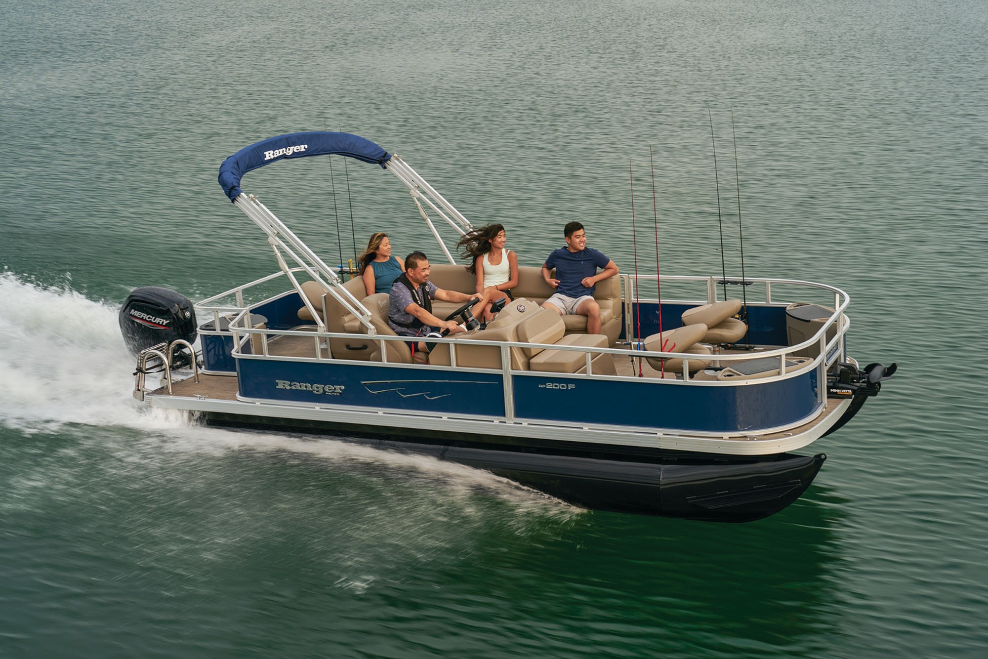 200F Fishing Pontoon Ranger Classic Series