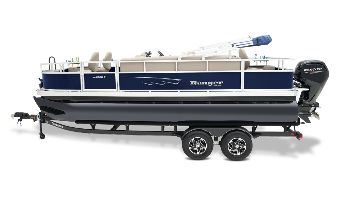 200F Fishing Pontoon Ranger Classic Series