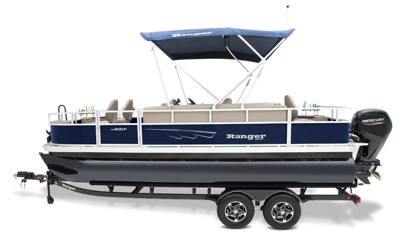 200F Fishing Pontoon Ranger Classic Series