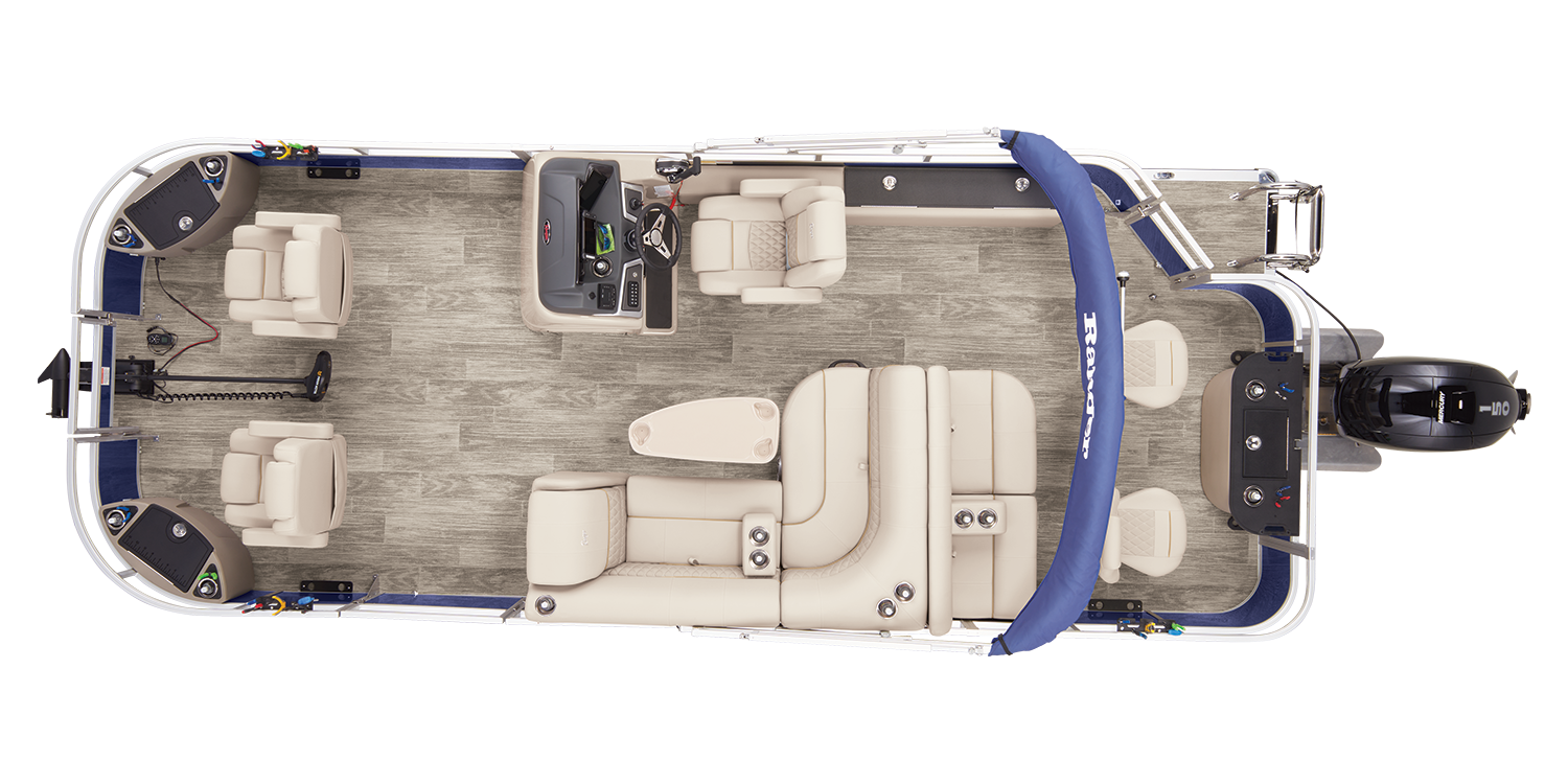 220F Fishing Pontoon - Ranger Reata Series