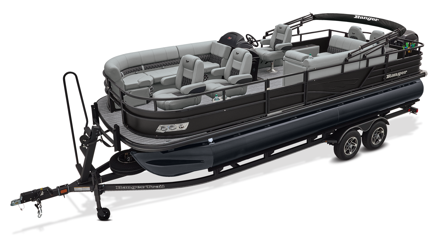 Fish and ski pontoon