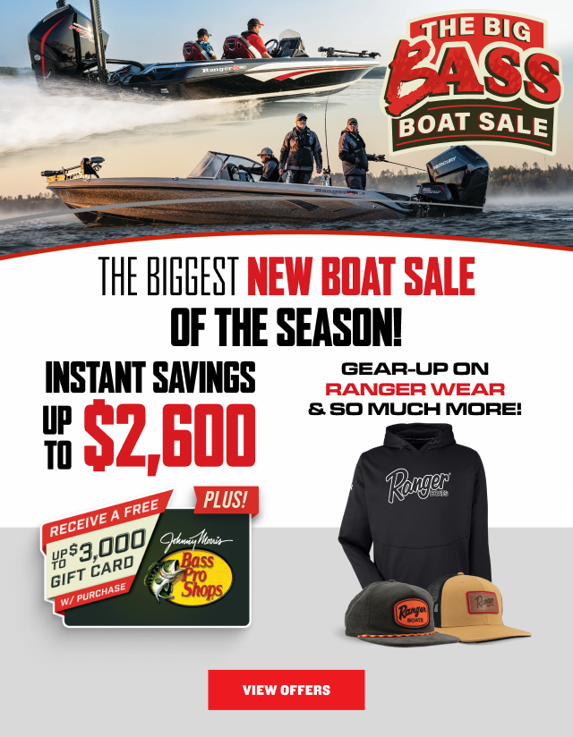 Ranger Boats - The Big Bass Boat Sale