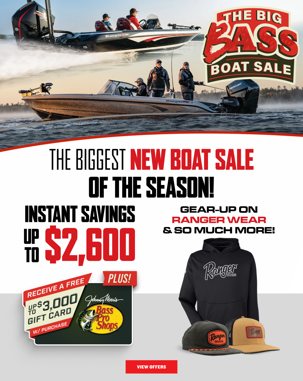 Ranger Boats - The Big Bass Boat Sale