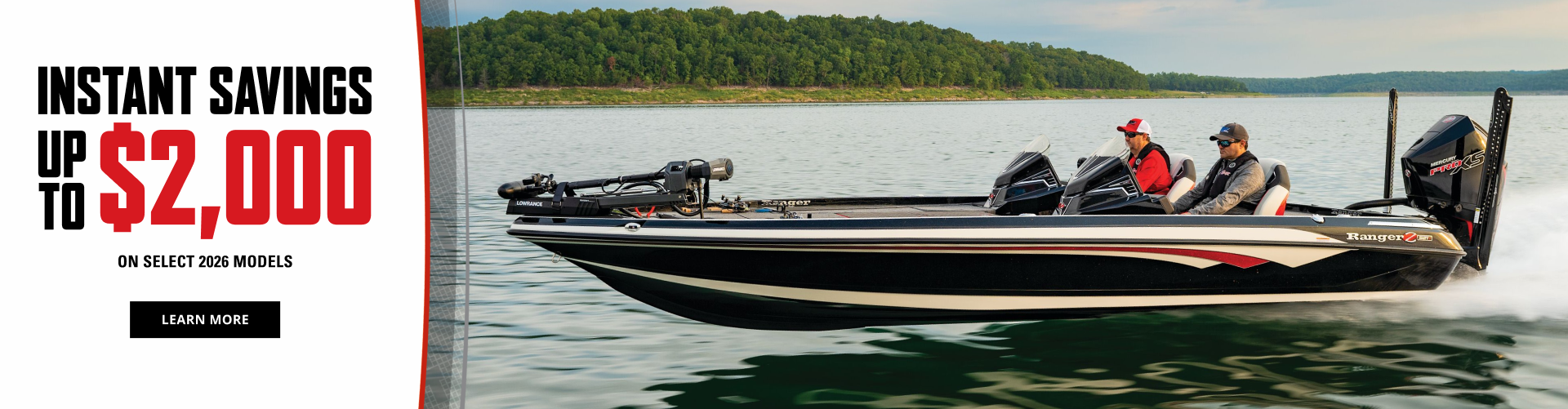 Ranger Boats - Instant Savings
