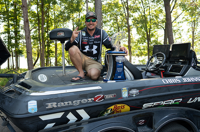 Chris Johnston Bassmaster Santee Cooper Win